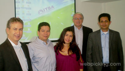 El grupo con Jorge Tesler en el ITBA