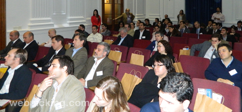 Asistentes en el Aula Magna del ITBA