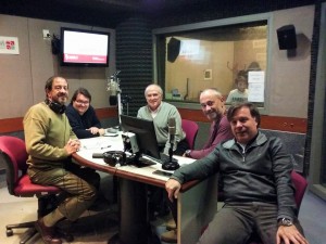 Rodolfo Fiadone, Fernando Rey, Jorge Tesler, Fabio Contino y Gustavo Castro