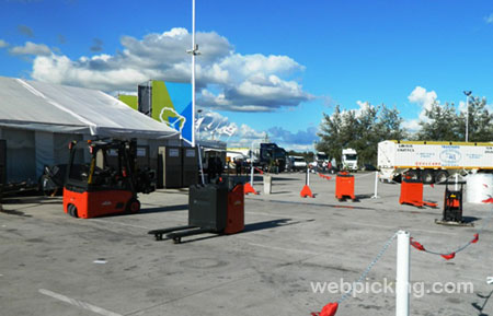 Area de capacitacion en autoelevadores