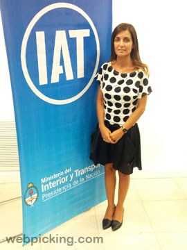 Eva Avellaneda, coordinadora general del Instituto Argentino del Transporte (IAT)