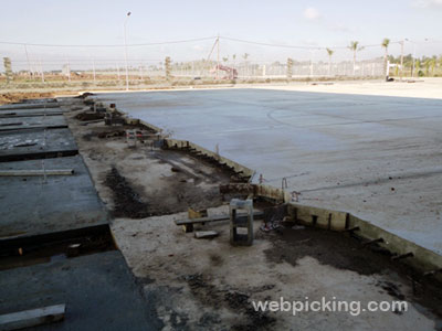 Pavimentacion de calle de acceso