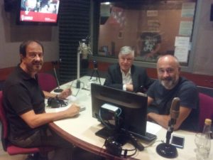 Rodolfo Fiadone, Juan Ángel González y Fabio Contino