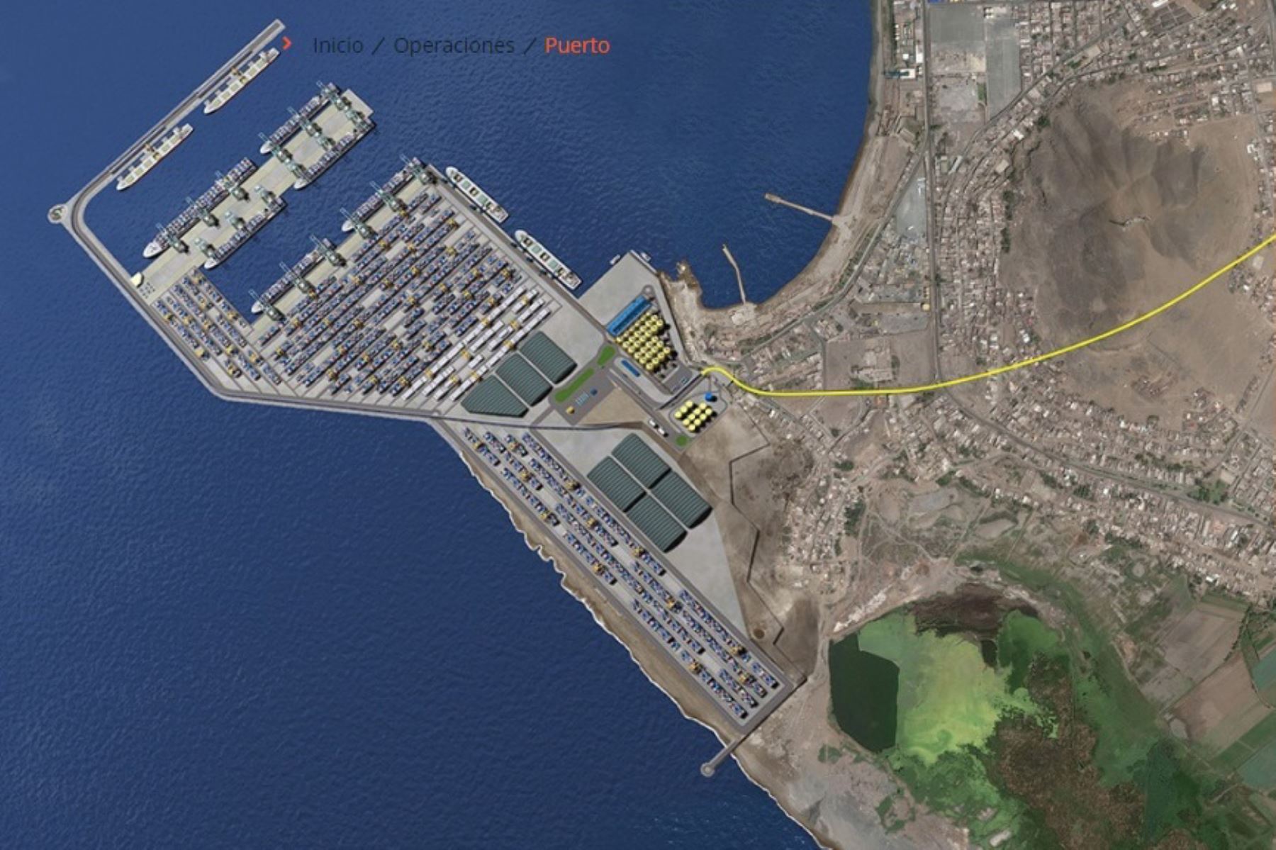 Cosco shipping ports avanza en el proyecto de creación de una nueva terminal en Perú